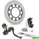 Moto Master Halo T-Floater Supermoto Racing Front Brake Disc Kit 300mm - KTM Husqvarna GasGas Husaberg