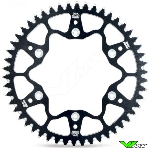 Moto Master 70/75 Aluminum Rear Sprocket (520) Black - Honda