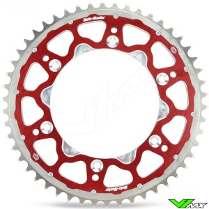 Moto Master Fusion Dual-Ring Achtertandwiel (520) Red - Honda