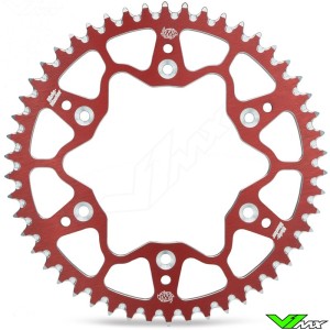 Moto Master 70/75 Aluminum Rear Sprocket (420) Red - Honda CR80 CR85 CRF150R