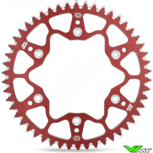 Moto Master 70/75 Aluminum Rear Sprocket (428) Red - Suzuki Yamaha