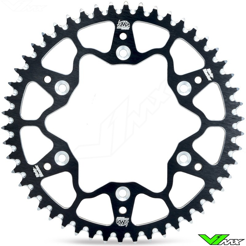 Moto Master 70/75 Aluminum Rear Sprocket (520) Black - Kawasaki Suzuki