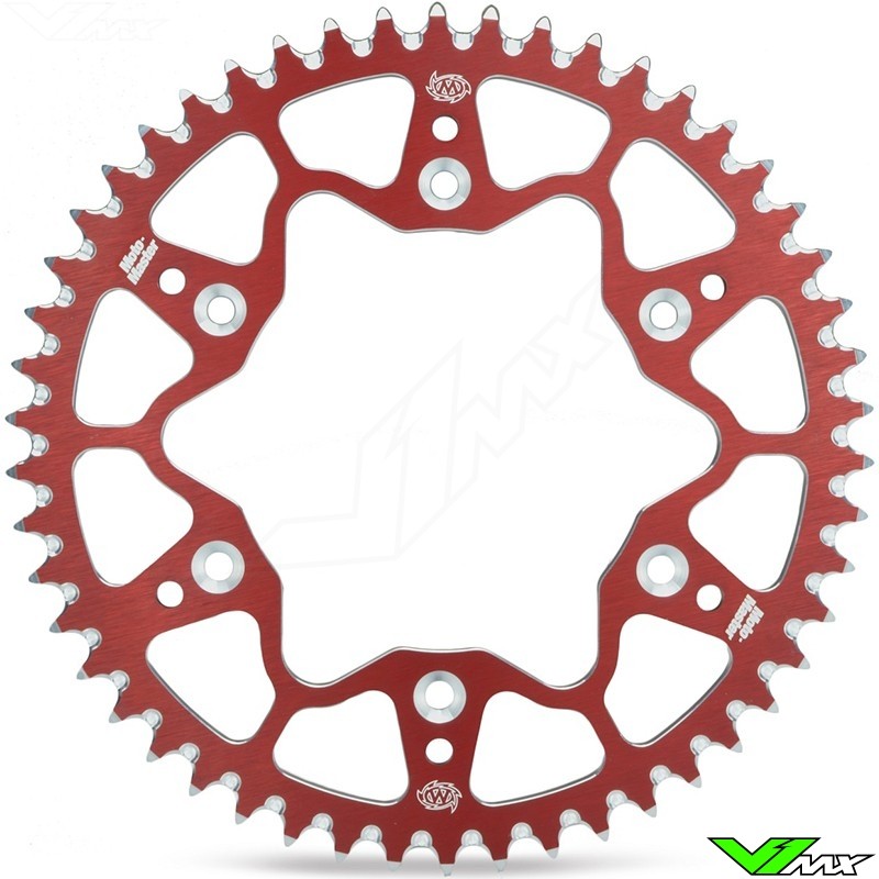 Moto Master 70/75 Aluminum Rear Sprocket (520) Red - KTM Husqvarna GasGas Husaberg Stark