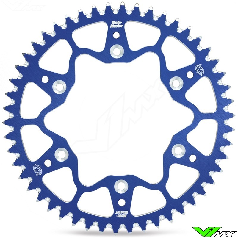 Moto Master 70/75 Aluminum Rear Sprocket (520) Blue - Yamaha Fantic