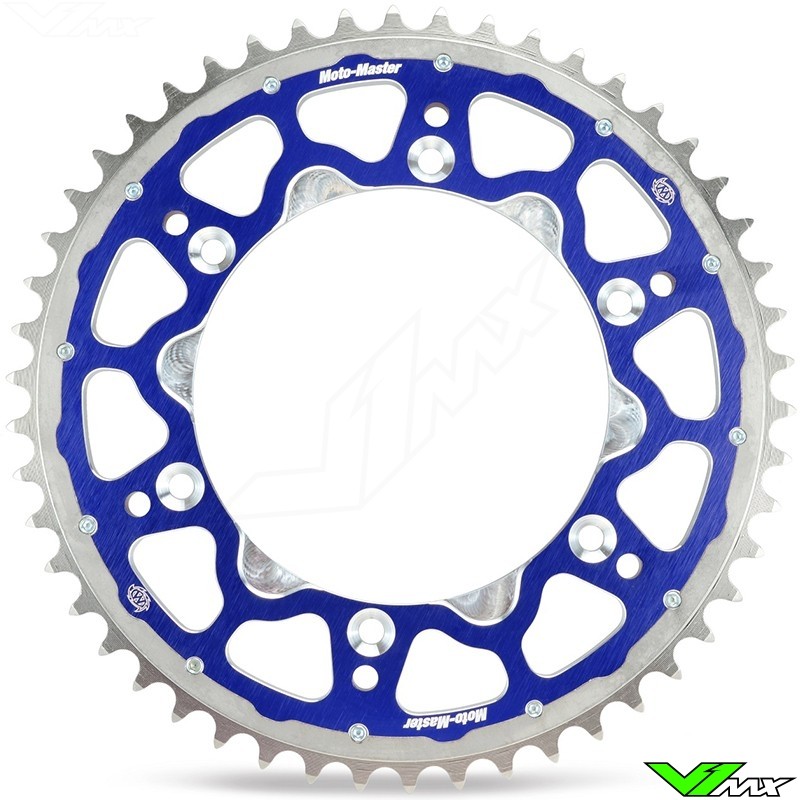 Moto Master Fusion Dual-Ring Achtertandwiel (520) Blauw - TM