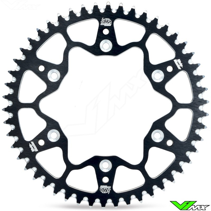 Moto Master 70/75 Aluminum Rear Sprocket (420) Black - Yamaha YZ65