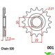 Moto Master Front Sprocket (520) - Honda CR125 CRF250R CRF250X