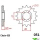 Moto Master Front Sprocket (428) - KTM Husqvarna GasGas