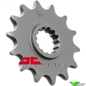 JT Sprockets Front Sprocket Steel (520) - Kawasaki KLX230 KLX230ABS