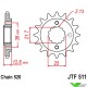 JT Sprockets Front Sprocket Steel (520) - Kawasaki KLX650R KLR650 KLR650Camo KLR650Tengai