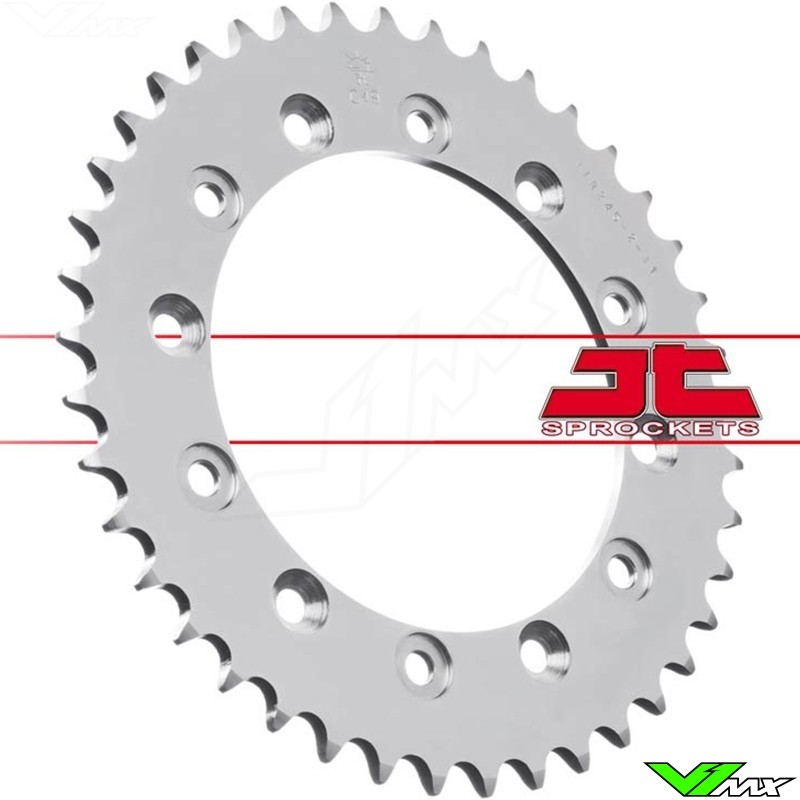 JT Sprockets Rear Sprocket Steel (520) - Honda XR200 XR200R XR250R XR600R Yamaha WR250 WR250F WR450F