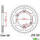 JT Sprockets Achtertandwiel Staal (428) - Kawasaki KLX125 Suzuki DRZ125