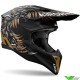 Airoh Wraap Cyborg Motocross Helmet - Black / Gold