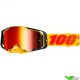 100% Armega Tetsu Motocross Goggle - Red Mirror Lens