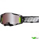 100% Armega Lightspeed Motocross Goggle - Hiper Silver Mirror Lens