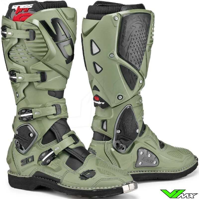 Sidi Crossfire 3 Motocross Boots - Army