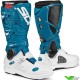 Sidi Crossfire 3 SRS Crosslaarzen - Wit / Petrol