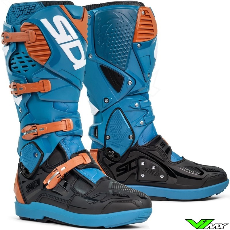 Sidi Crossfire 3 SRS Crosslaarzen - Petrol / Brons