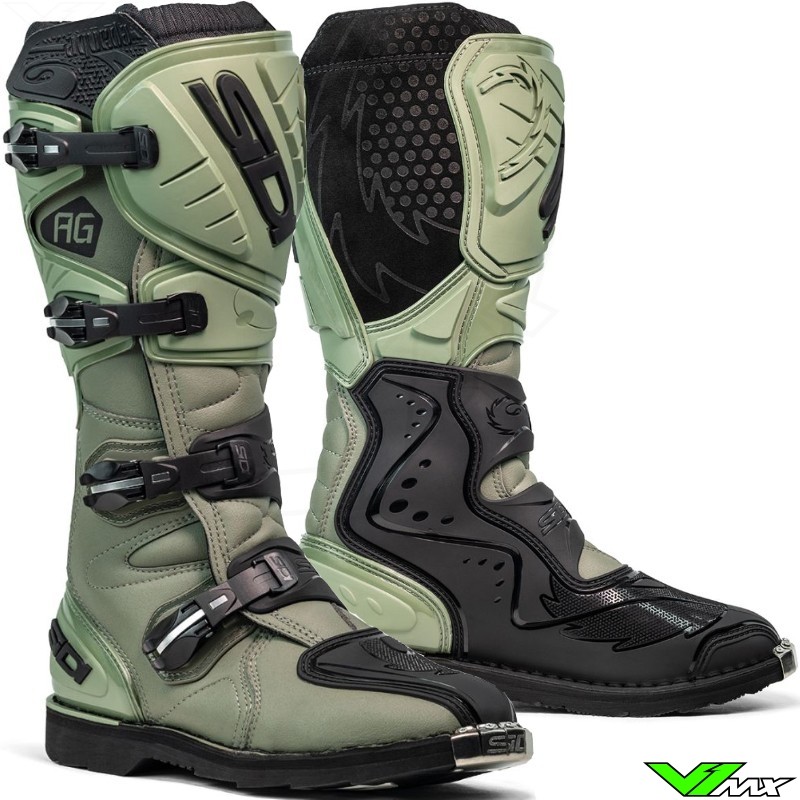 Sidi Agueda Crosslaarzen - Army