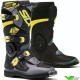 Sidi Flame Motocross Boots - Lime / Black / Grey