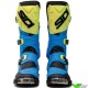 Sidi Flame Crosslaarzen - Licht Blauw / Lime