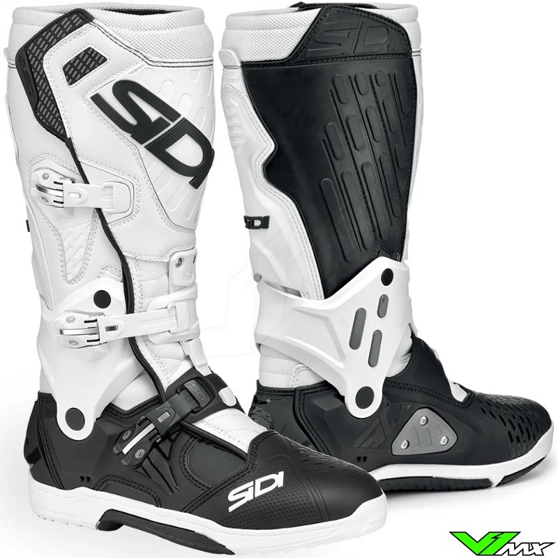 Sidi Crossair Motocross Boots - Black / White