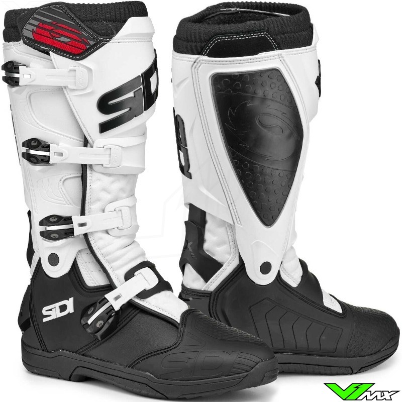 Sidi X Power SC Motocross Boots - White / Black