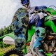 Sidi Crossair X Motocross Boots - Cyaan / Messy Camo