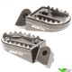 RFX Pro Footpegs Shark Teeth Hard Anodised - Yamaha Fantic