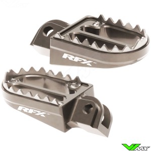 RFX Pro Footpegs Shark Teeth Hard Anodised - KTM Husqvarna Beta