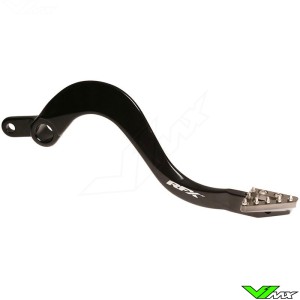 RFX Pro Rempedaal Solid Tip Zwart / Titanium - Kawasaki KXF250 Suzuki RMZ250