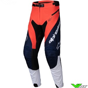 Alpinestars Pro-Dura 2025 Enduro Pants - Navy / Hot Orange / White