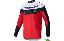 Alpinestars Pro-Dura 2025 Enduro Jersey - Bright Red / Black / White