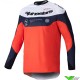 Alpinestars Pro-Dura 2025 Enduro Jersey - Navy / Hot Orange / White