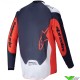 Alpinestars Pro-Dura 2025 Enduro Jersey - Navy / Hot Orange / White