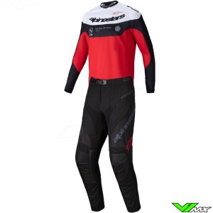 Alpinestars Pro-Dura 2025 Enduro Pak - Fel Rood / Zwart / Wit