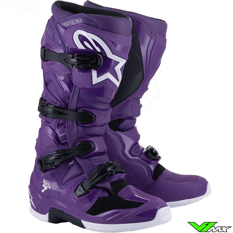 Alpinestars Tech 7 Motocross Boots - Purple