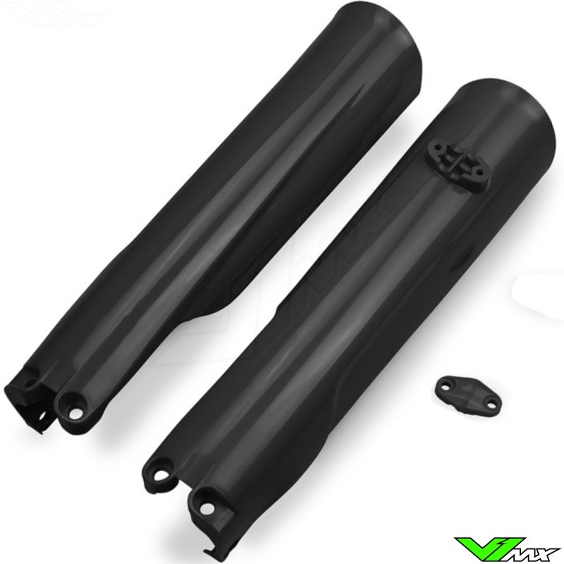 UFO Lower Fork Guards Black - GasGas