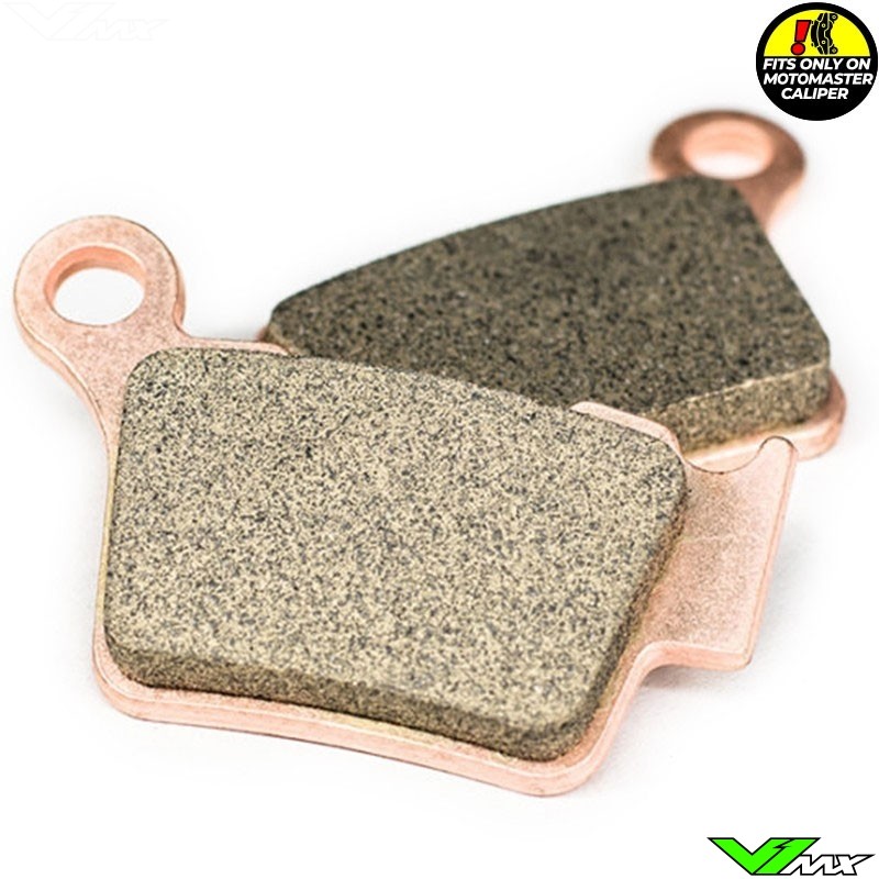 Moto Master Nitro Sport Rear Brake Pads for MotoMaster Caliper - KTM 65SX 85SXBigWheels 85SXSmallWheels Husqvarna TC65 GasGas MC65