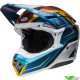 Bell Moto-10 Tomac Replica Motocross Helmet - White / Gold / Blue