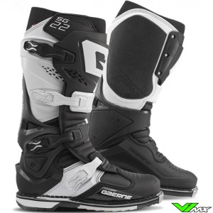Gaerne SG-22 Motocross Boots - Black / White