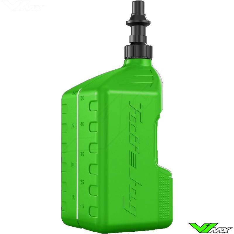 Tuff Jug Gen 3 Jerrycan with Ripper Quick-Fill Cap - 20L Green