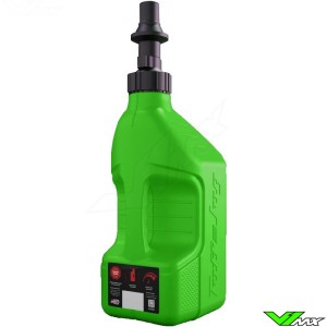 Tuff Jug Gen 3 Jerrycan with Ripper Quick-Fill Cap - 10L Green