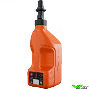 Tuff Jug Gen 3 Jerrycan met Ripper snelvuldop - 10L Oranje