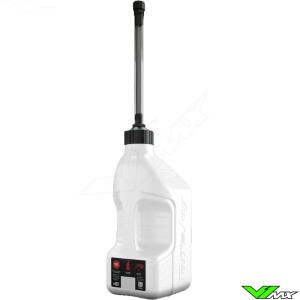 Tuff Jug Gen 3 Fuel Can with Flexible Spout (Auto Stop) - 10L White