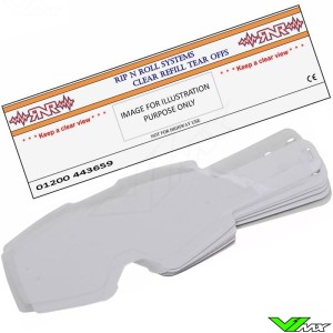 RNR Oakley Frontline Tear-Offs - 50 Pieces