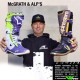 Alpinestars Tech 10 Dirt Studios Crosslaarzen - Paars / Fluo Geel