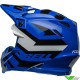 Bell Moto-9s Flex Banshee Crosshelm - Blauw (M/L)