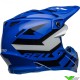 Bell Moto-9s Flex Banshee Crosshelm - Blauw (M/L)