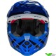 Bell Moto-9s Flex Banshee Crosshelm - Blauw (M/L)